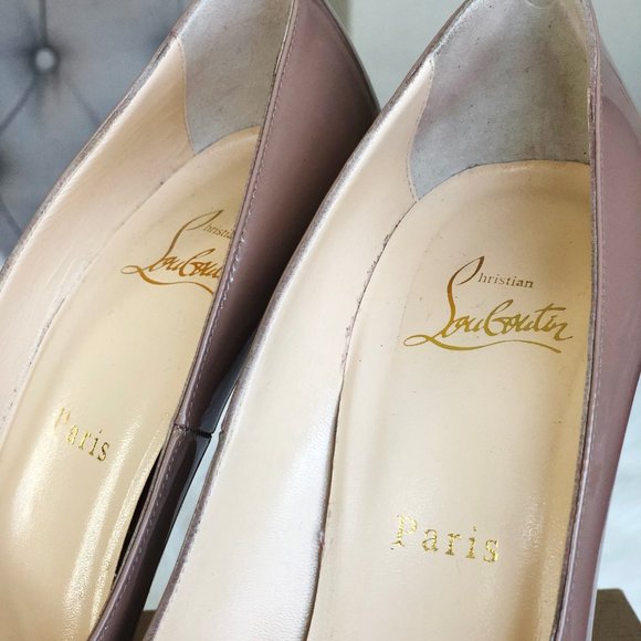 Christian Louboutin Bianca Platform Pump Size 38.5 - Picture 11 of 15